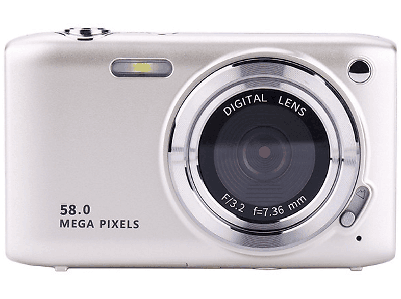 Digitalkamera - SYNTEK gold, Digitalkamera Hochauflösende Schönheitsfilter Autofokus, LCD