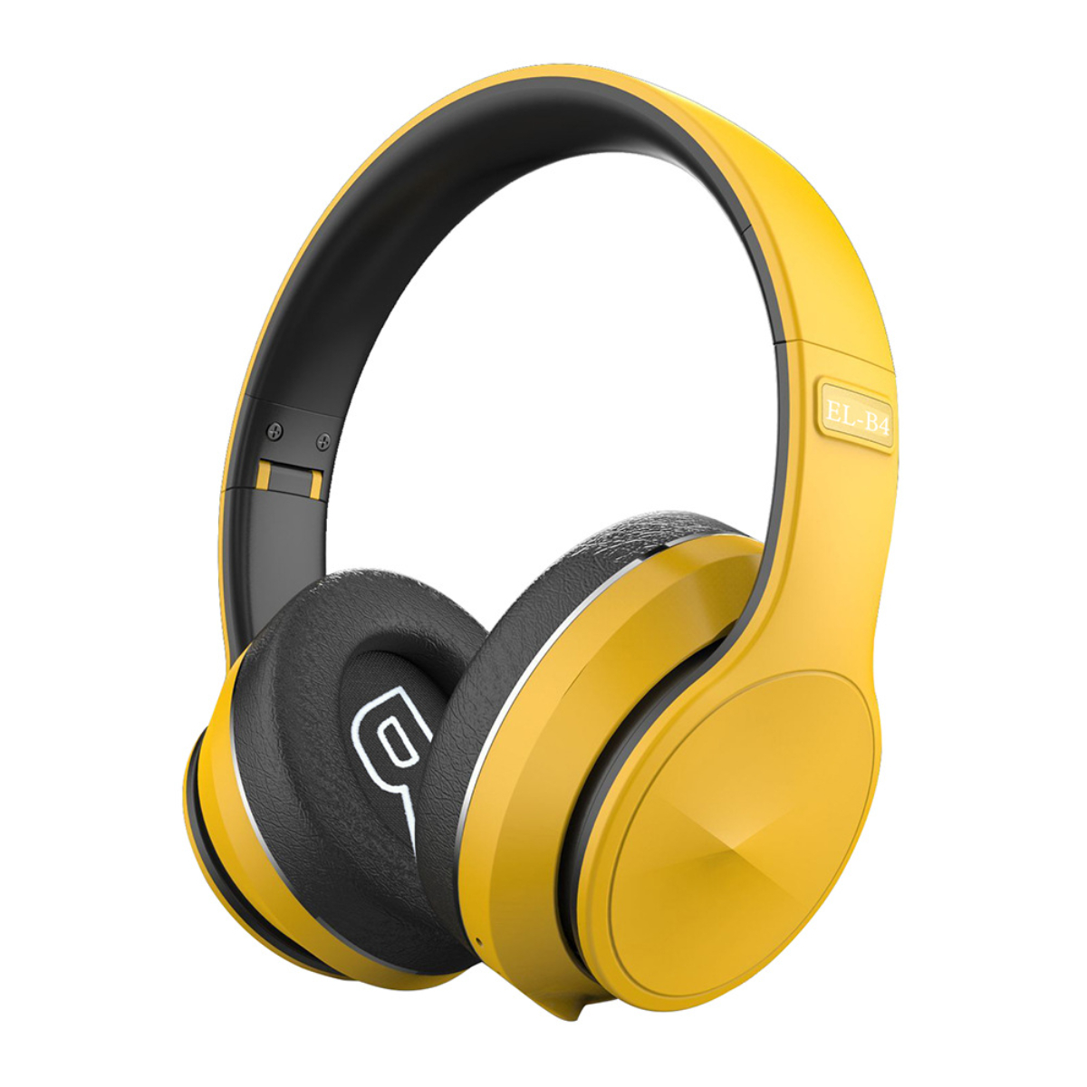 Kopfbügel SYNTEK - Gelb kabelloses faltbar, Bluetooth-Kopfhörer Over-ear Bluetooth-Headset gelb Bass-Stereoklang, Bluetooth