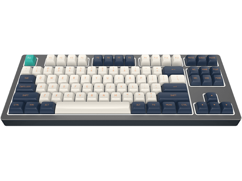 DARK PROJECT KD87B LTD Aluminum Black/Grey | Gateron Cap Teal (ENG ...