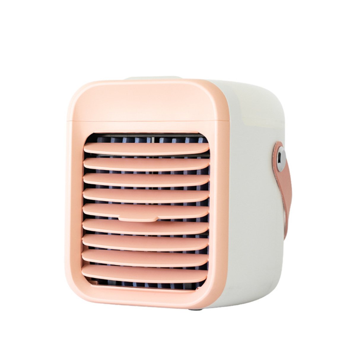 SYNTEK Rosa Tragbarer Chiller Lüfter USB Wiederaufladbarer Wasserkühlungsventilator Pink Kühlungsventilator