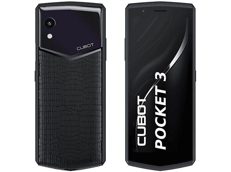 CUBOT Pocket 3 Black 64 GB Schwarz Dual SIM