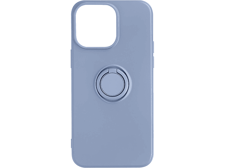 AVIZAR Soft Touch Handyhülle mit Ring-Halterung Series, Backcover, Apple, iPhone 14 Pro Max, Lila