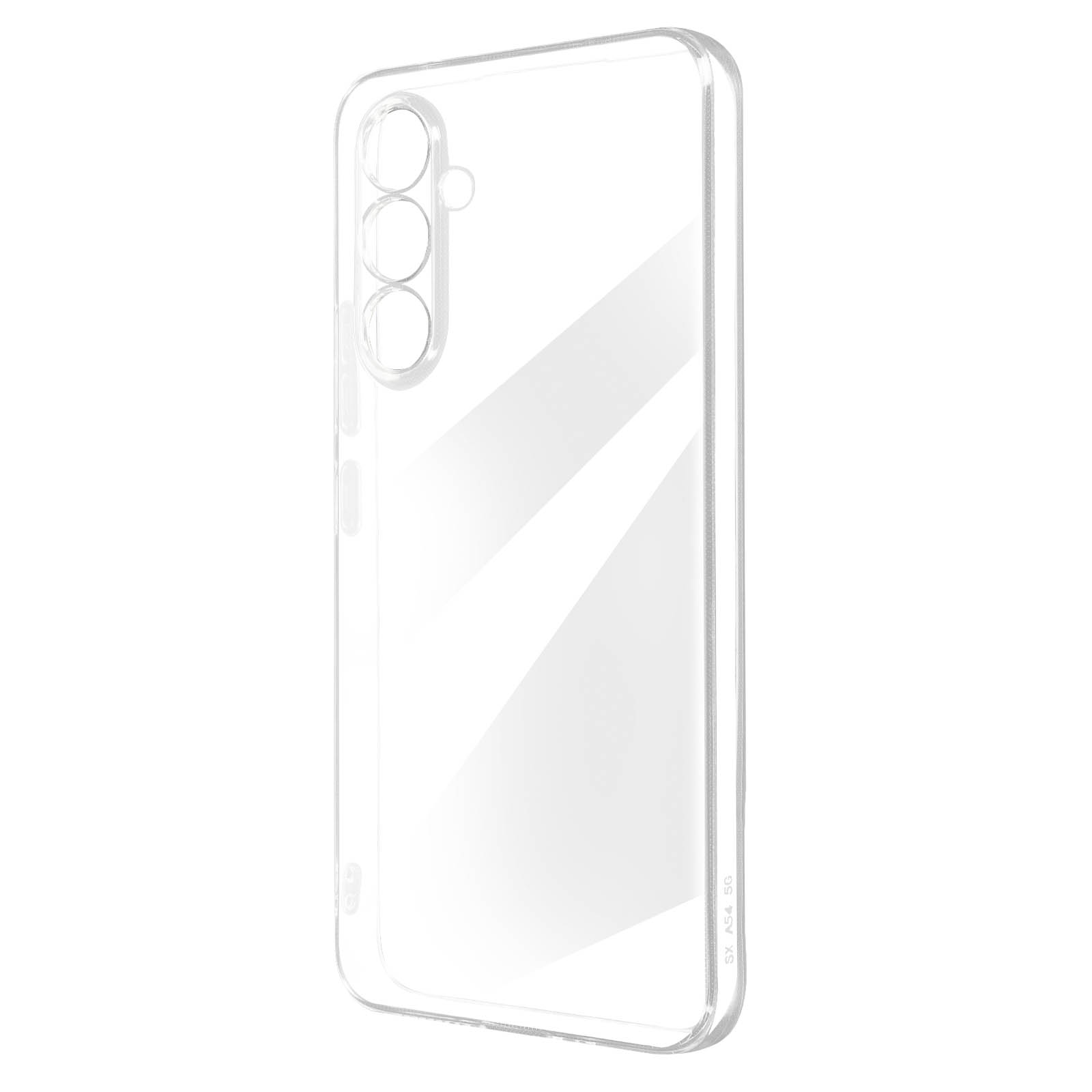 Galaxy Gelhülle A54 Backcover, 5G, Samsung, Series, Transparent AVIZAR