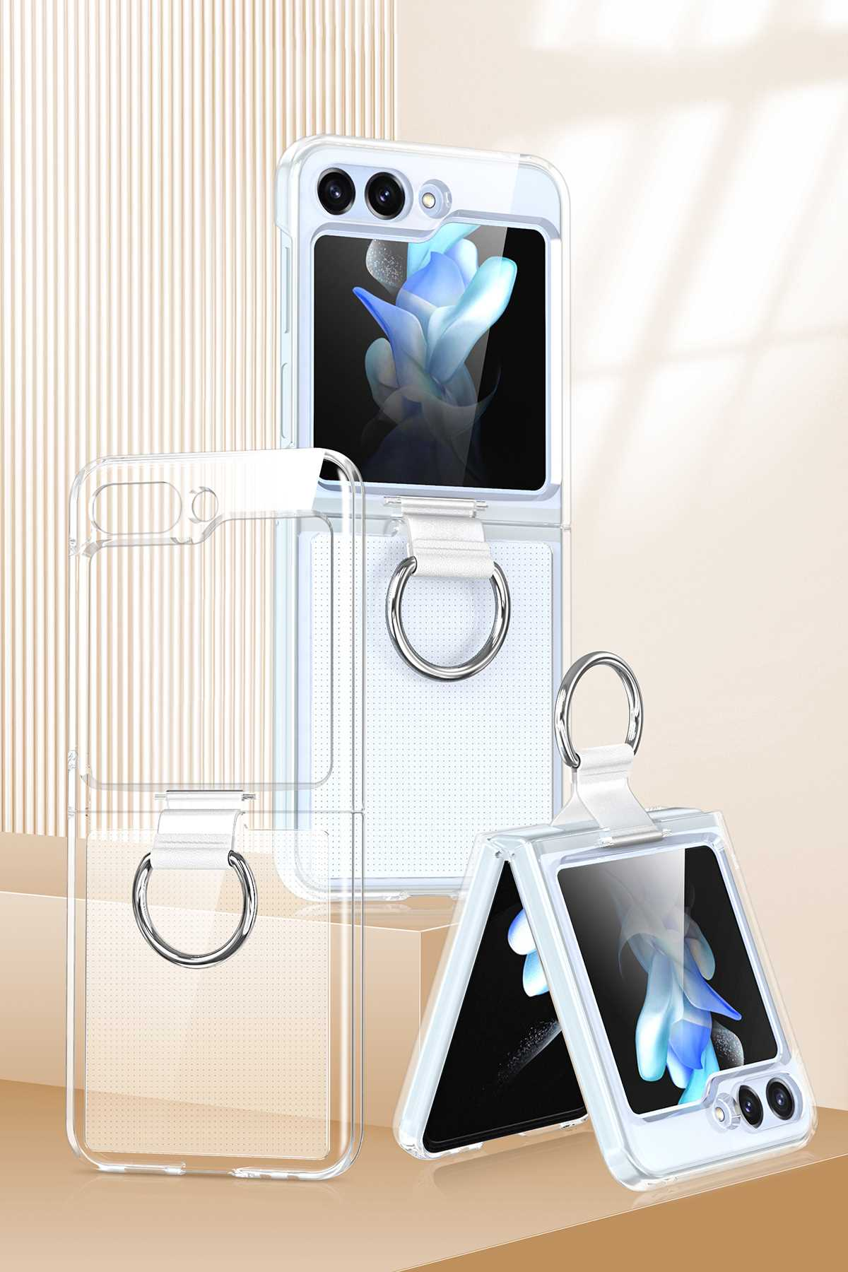 Kordel, mit Umhänge-Hülle Samsung, MTB ENERGY Galaxy Z 5, Dunkelblau Flip Backcover, MORE