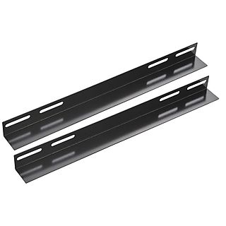 Rack  - 110-0186 Par de guías fijas para Rack de pared 19", Longitud 450mm KIMEX, Negro