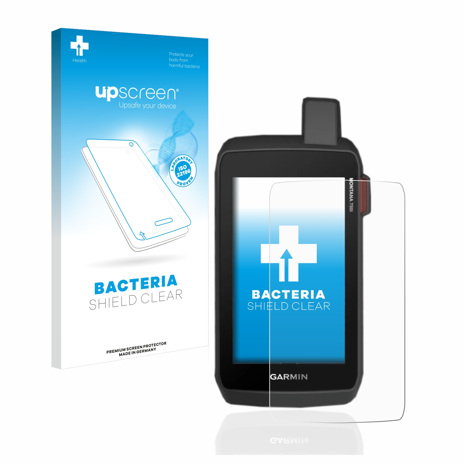 Garmin UPSCREEN Montana klare antibakteriell Schutzfolie(für 700)