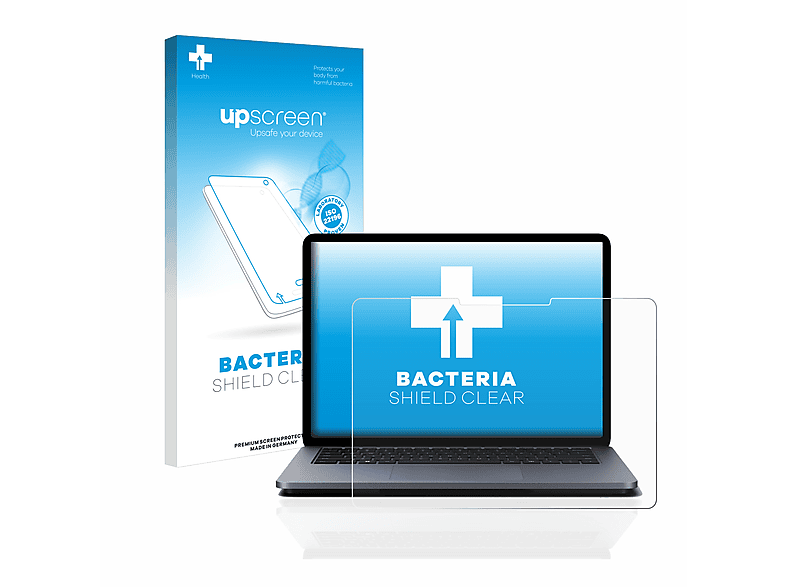 UPSCREEN antibakteriell klare Schutzfolie(für Microsoft Surface Laptop Studio) | Pflege & Schutz