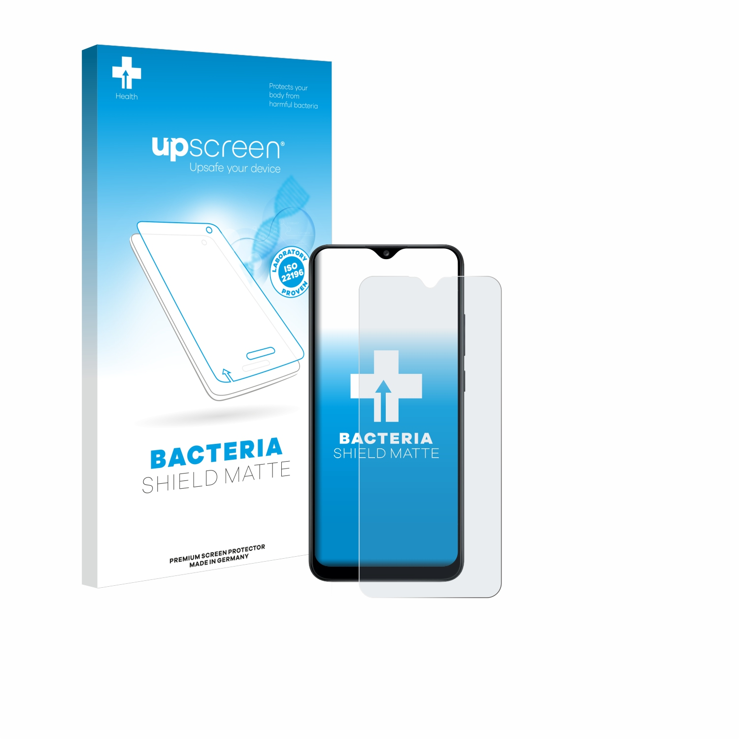 matte entspiegelt antibakteriell A02s) UPSCREEN Schutzfolie(für Samsung Galaxy