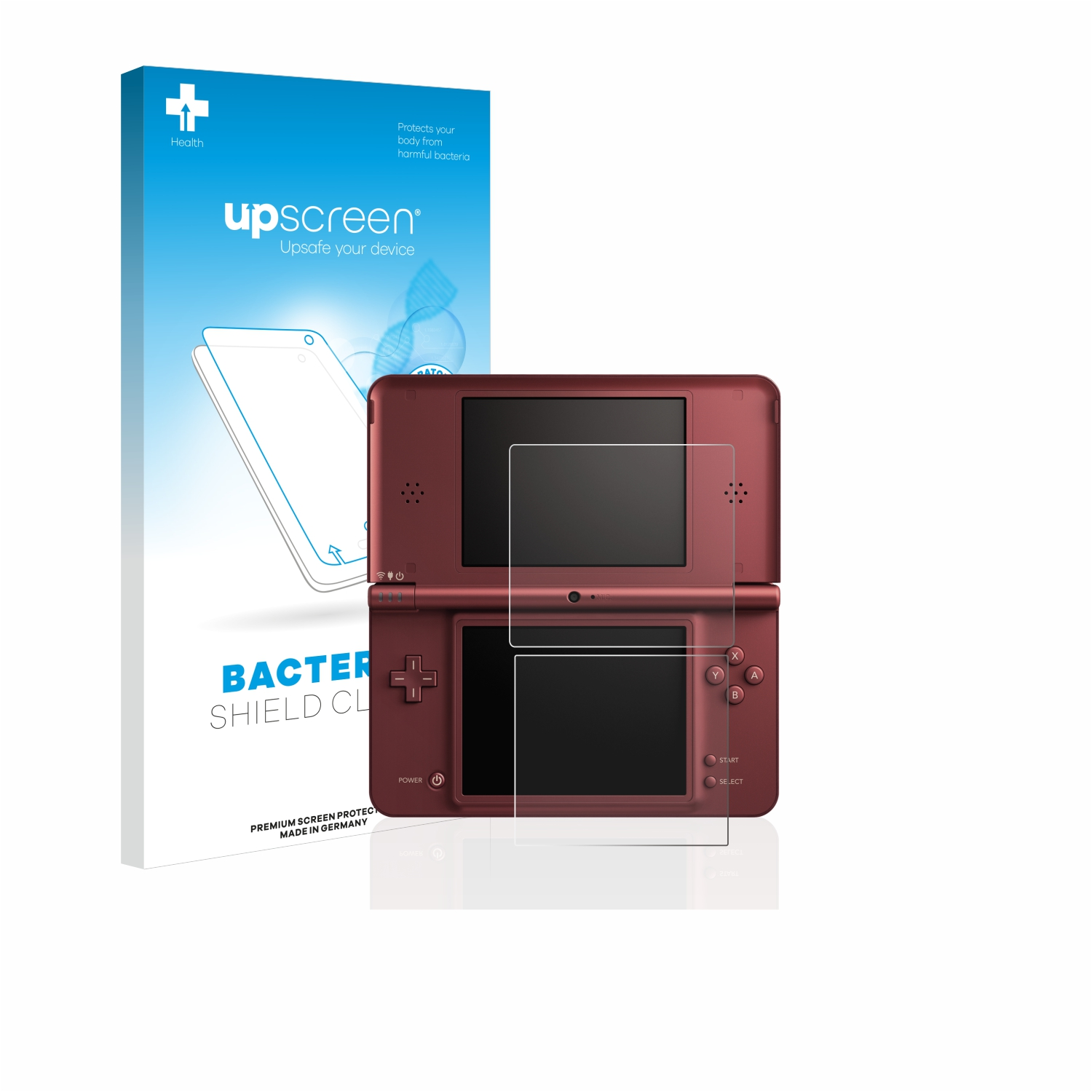 UPSCREEN antibakteriell klare Schutzfolie(für Nintendo XL) DSi