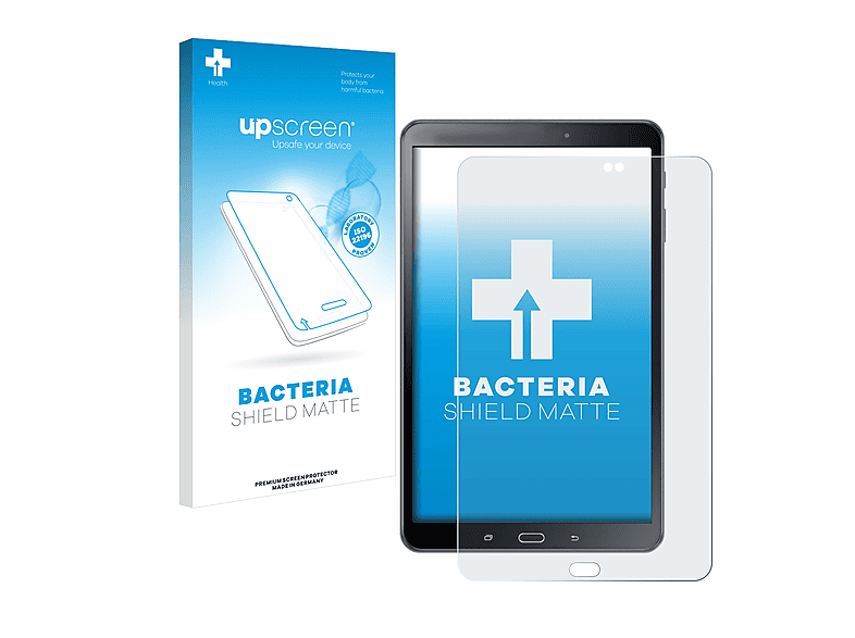 UPSCREEN antibakteriell entspiegelt matte Schutzfolie(für Samsung Galaxy Tab A 10.1 2016 SM-T585)