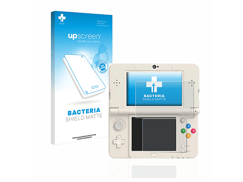UPSCREEN antibakteriell entspiegelt matte Schutzfolie(für Nintendo New 3DS)