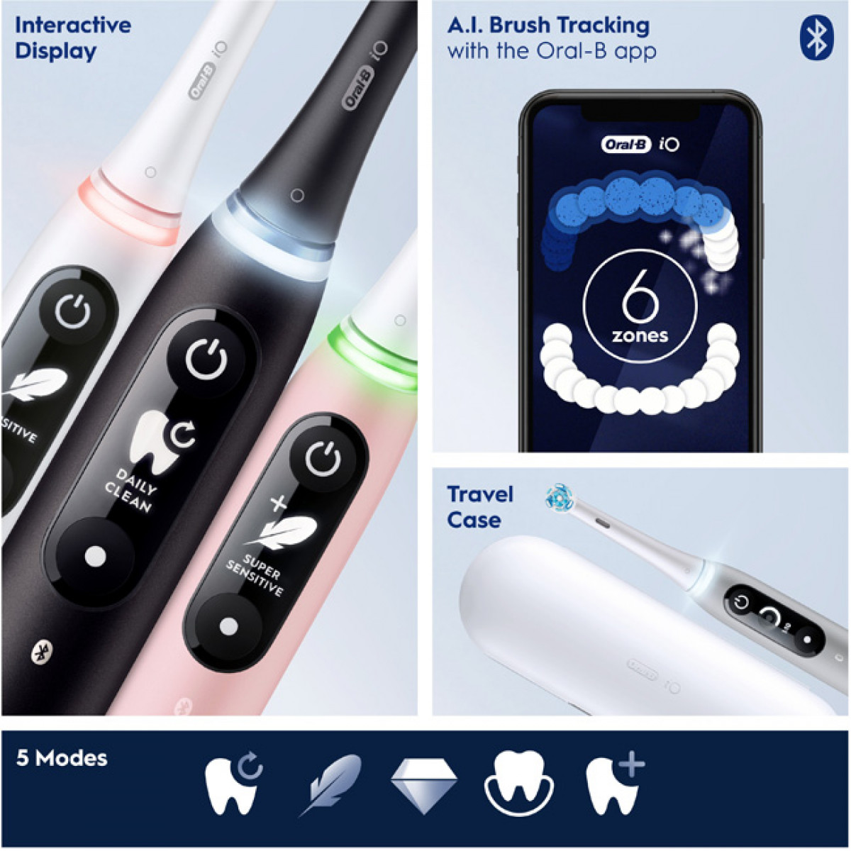 262732 ORAL-B Zahnbürste elektrische grau