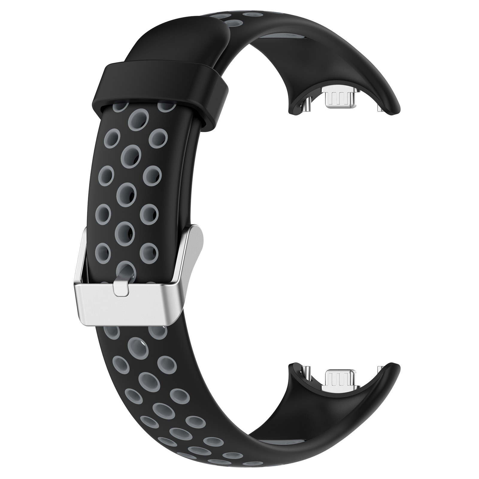 Silikon, Band Ersatzarmband, Mi INF Uhrenarmband Xiaomi, 8, Schwarz