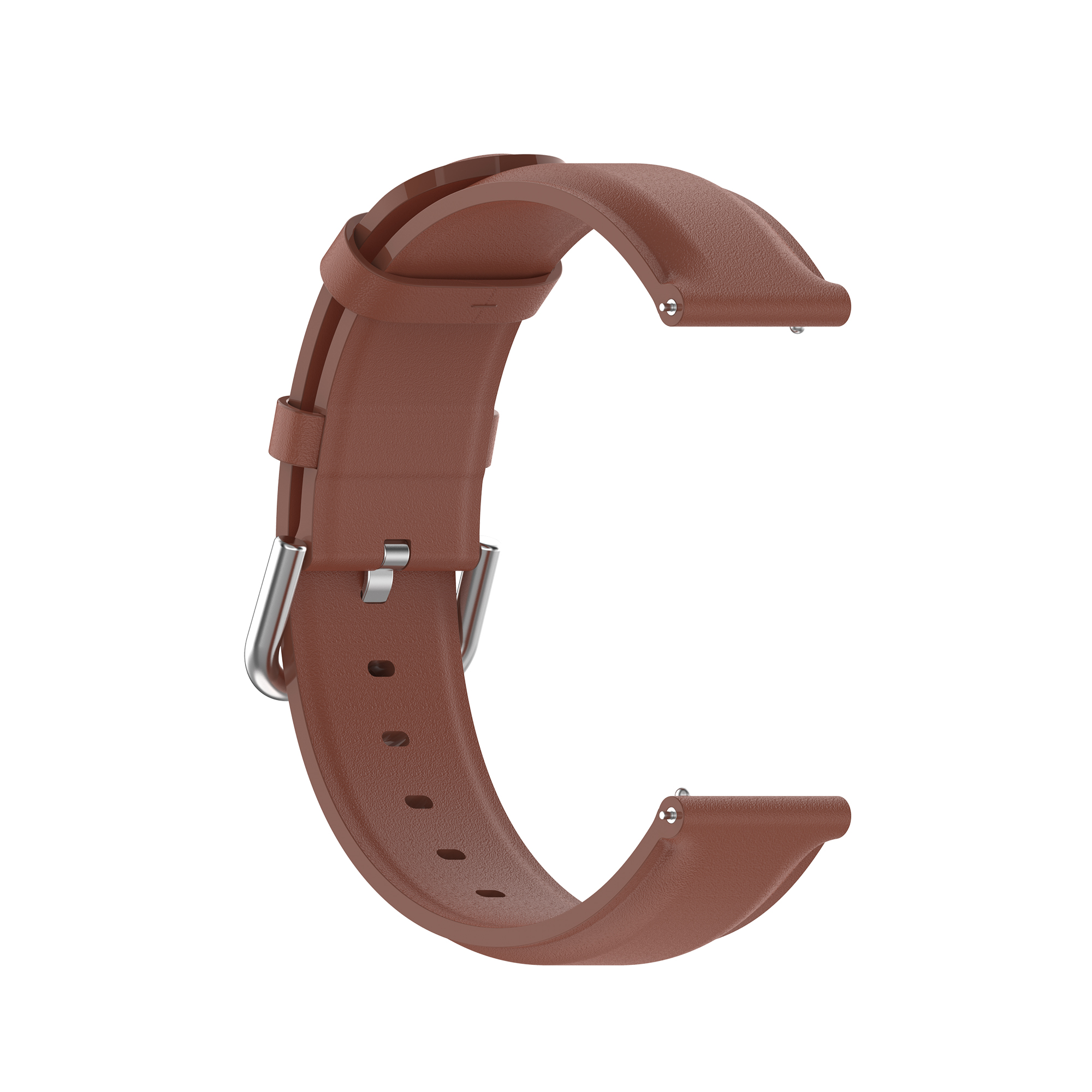echtem Braun 22mm, 22 Uhrenarmband für INF Huawei, Leder Watch Schwanz Ersatzarmband, Watch m, aus mit rundem Huawei