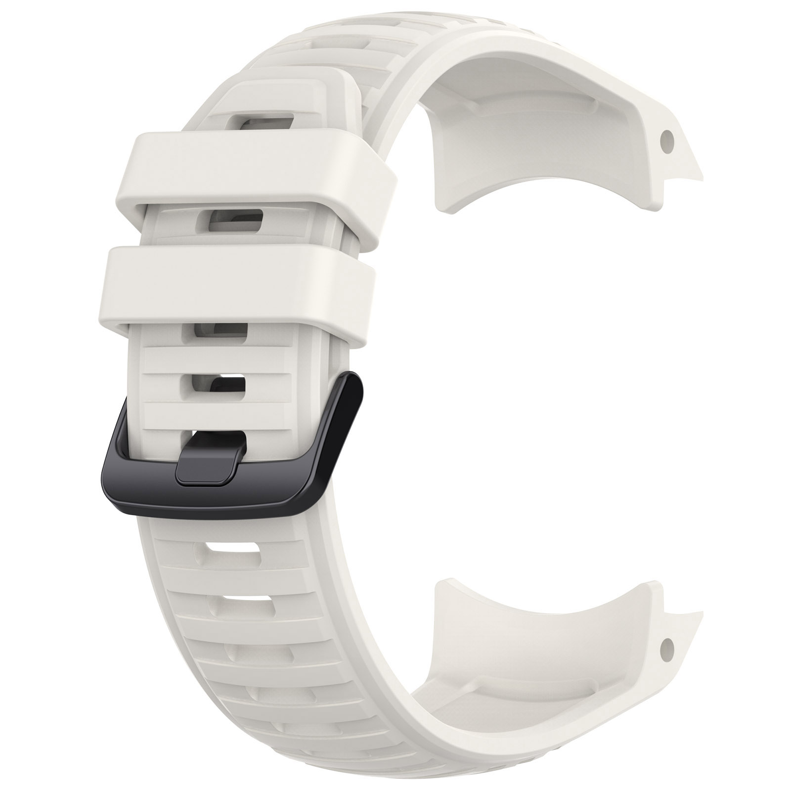 INF Offizielles Silikon-Uhrenarmband Garmin, für 2X, Instinct 2X, Ersatzarmband, Garmin Instinct Weiß