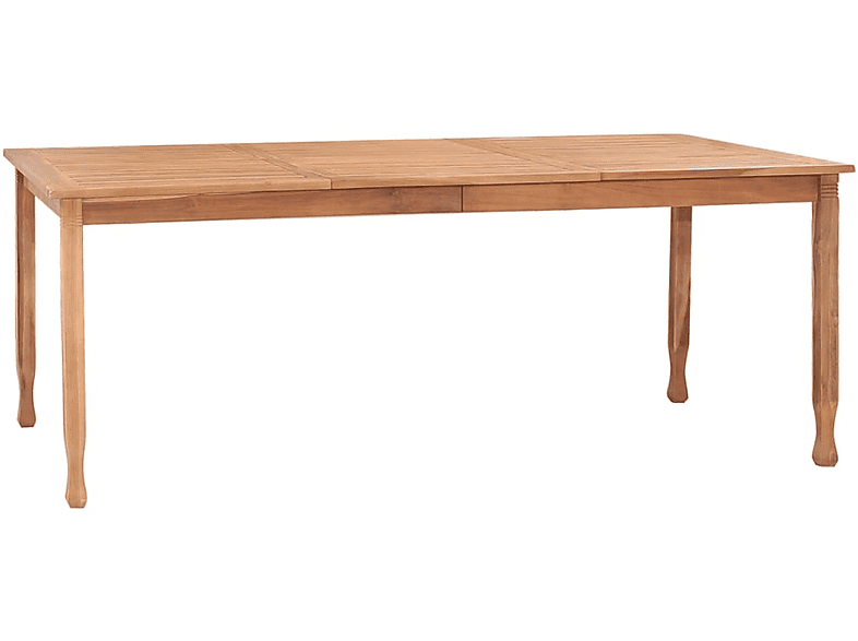 VIDAXL 315466 Gartentisch, Holz-Naturfarben