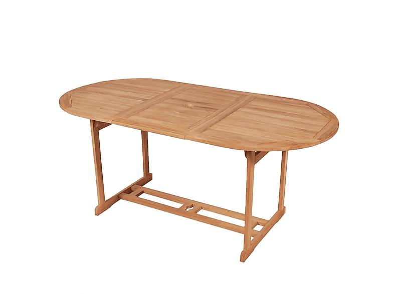 43030 Gartentisch, Holz-Naturfarben VIDAXL