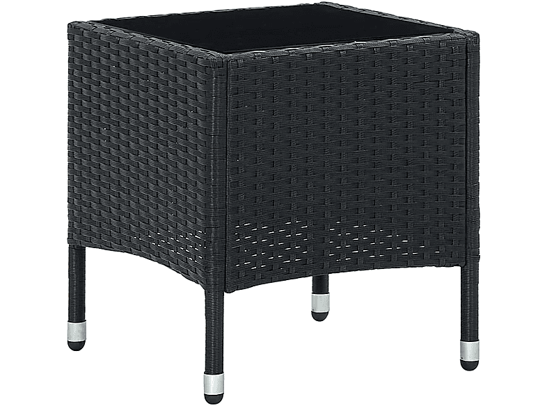 VIDAXL 45901 Gartentisch, Schwarz