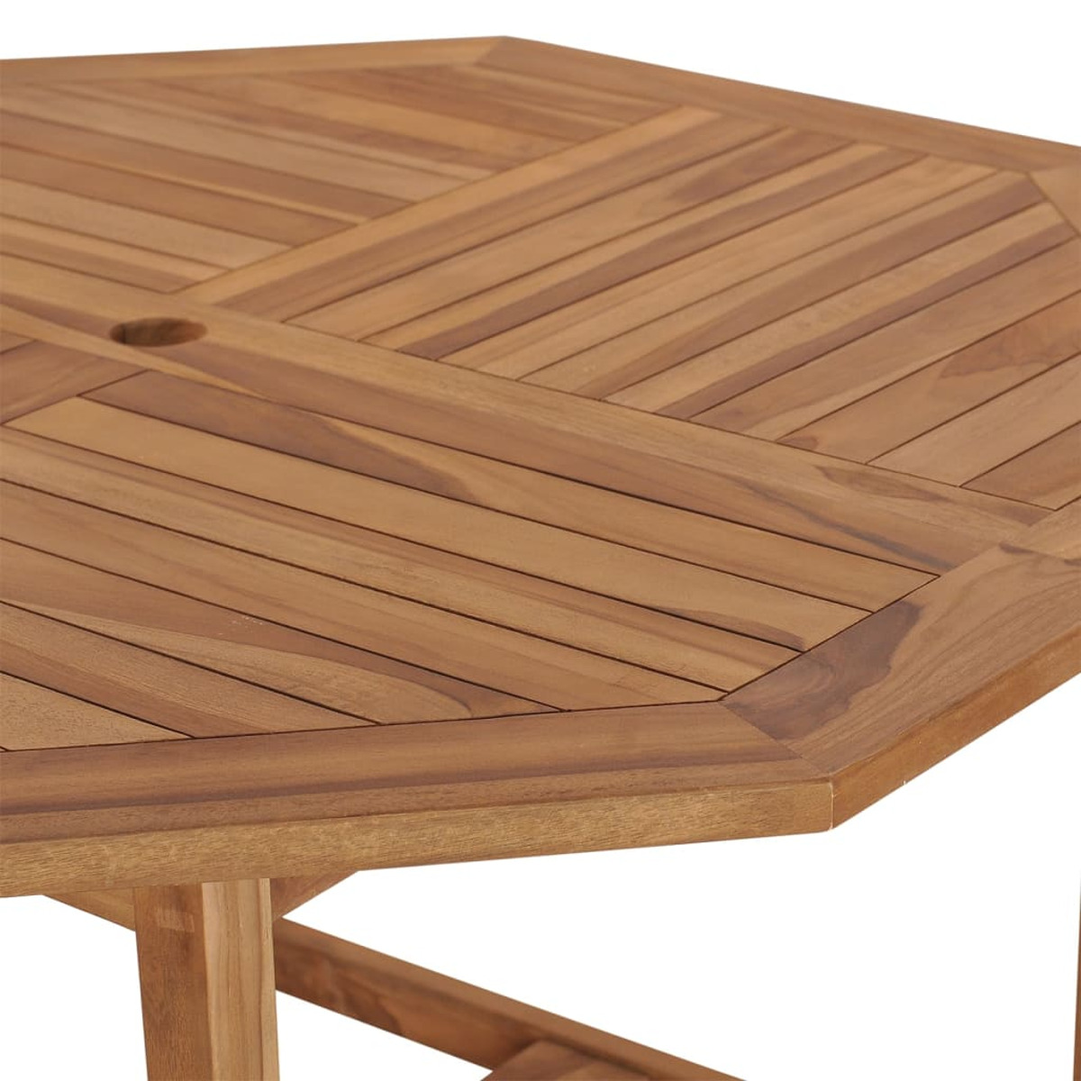 Gartentisch, 318478 VIDAXL Holz-Naturfarben