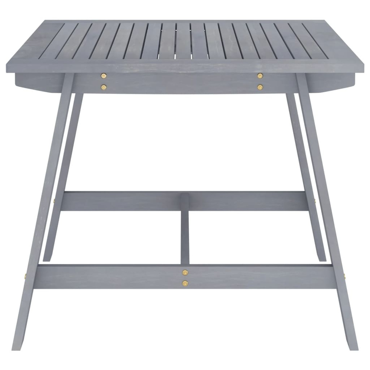 312410 Gartentisch, Grau VIDAXL