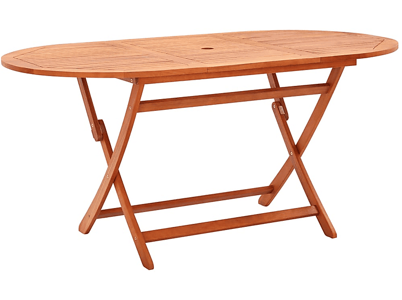 Gartentisch, Holz-Naturfarben VIDAXL 48703