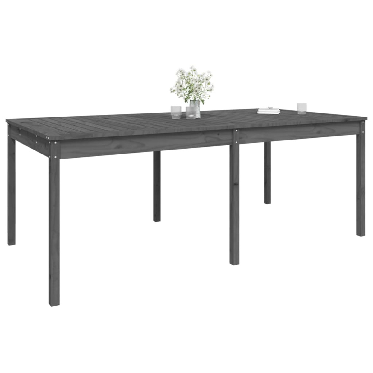 823985 Grau Gartentisch, VIDAXL