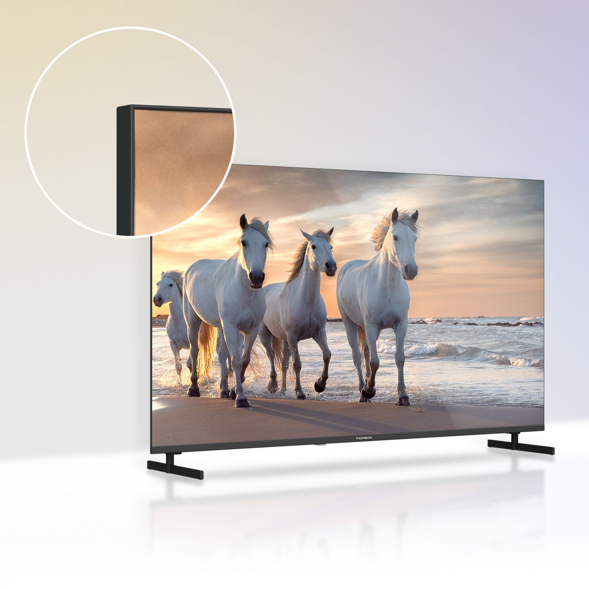 THOMSON 43UA5S13 LED TV) (Flat, / UHD TV 109 43 4K, Zoll cm, SMART