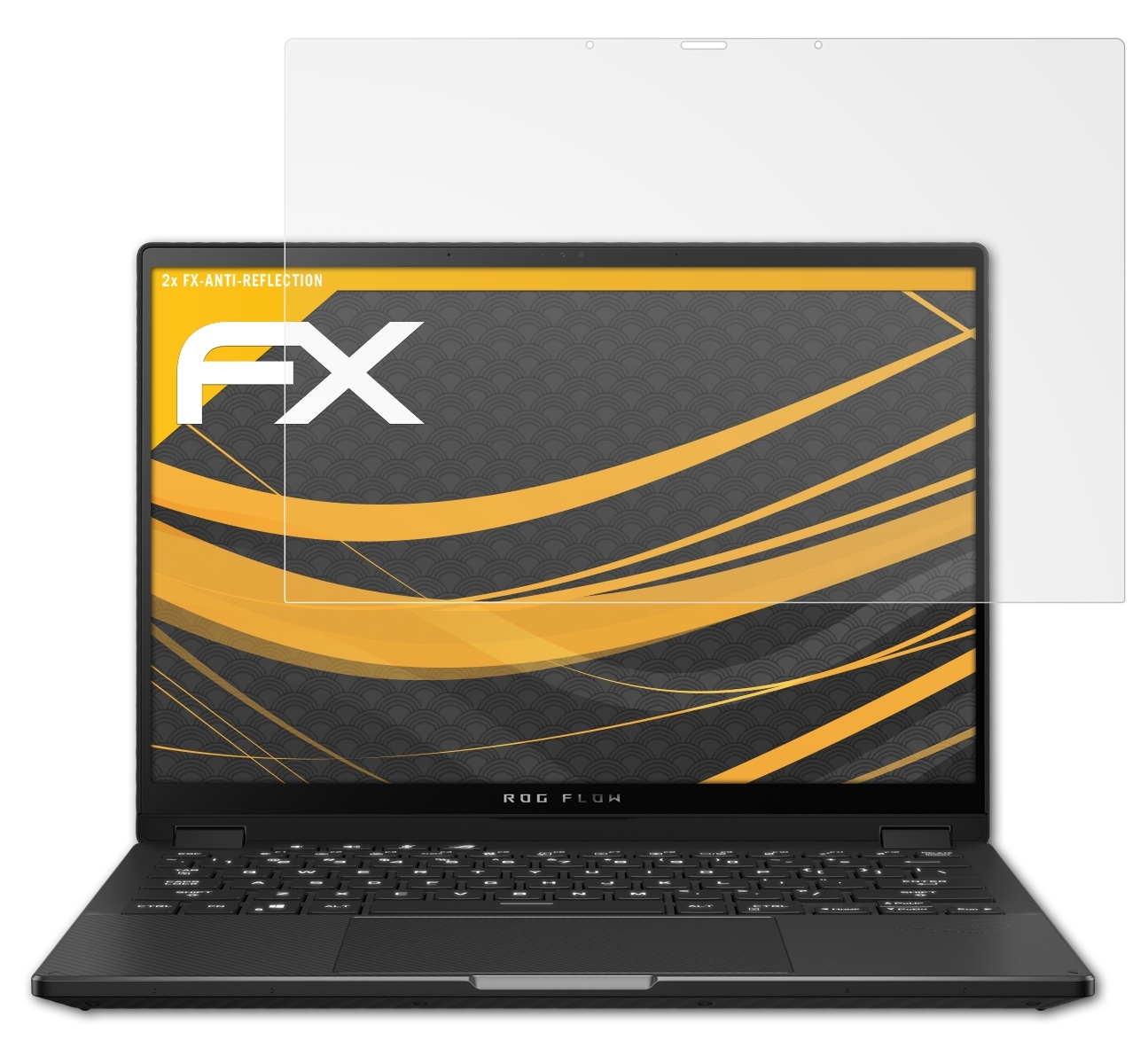 ATFOLIX 2x FX-Antireflex Asus Displayschutz(für X13 ROG Flow (2023))