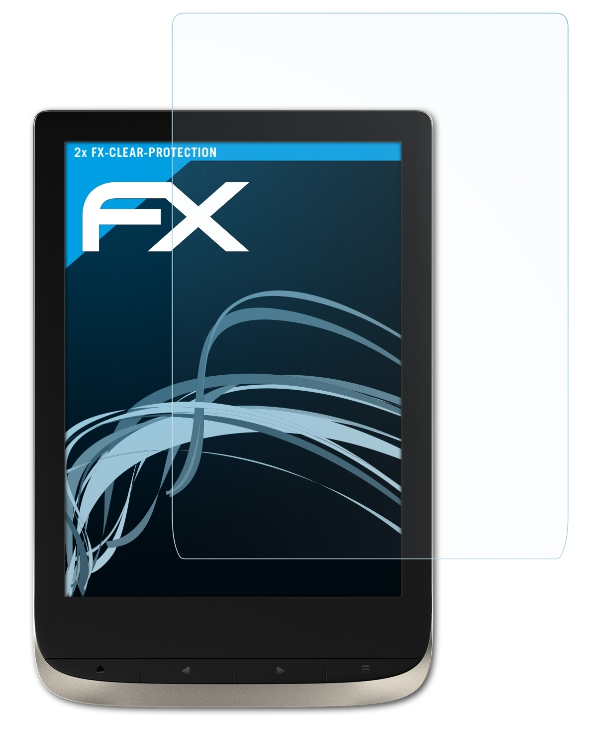 ATFOLIX 2x FX-Clear Vivlio Displayschutz(für Color)