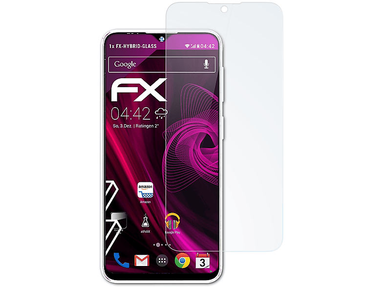 ATFOLIX FX-Hybrid-Glass Ulefone Schutzglas(für 15) Note