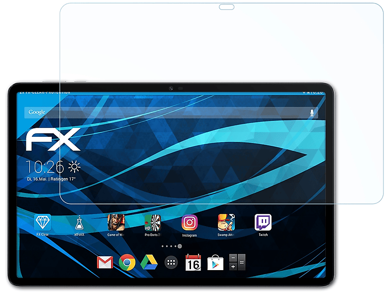 2x ATFOLIX Pad Displayschutz(für X9) Honor FX-Clear