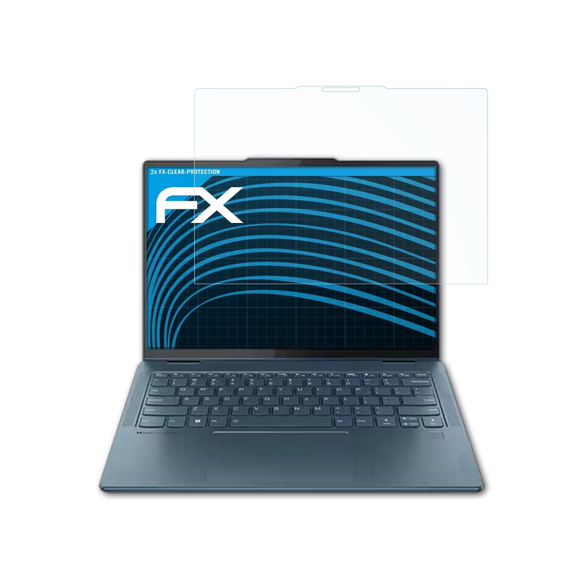 FX-Clear ATFOLIX Yoga (Gen 8)) 2x Displayschutz(für 7 Lenovo