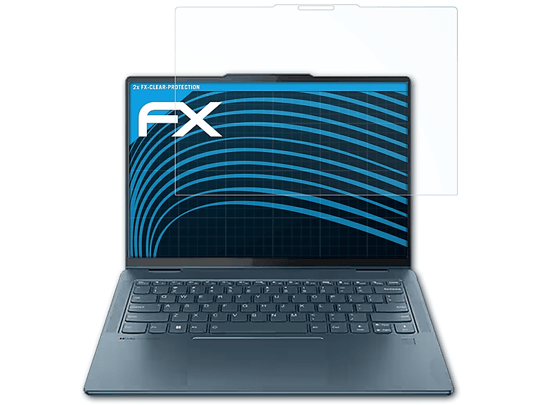 Yoga ATFOLIX (Gen 8)) 7 FX-Clear Lenovo 2x Displayschutz(für