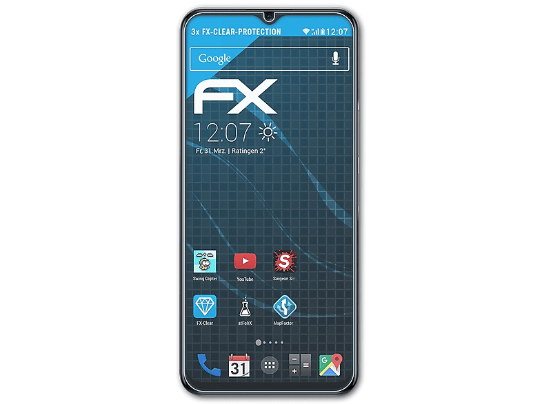 FX-Clear Vivo 3x 5G) Displayschutz(für ATFOLIX Y52