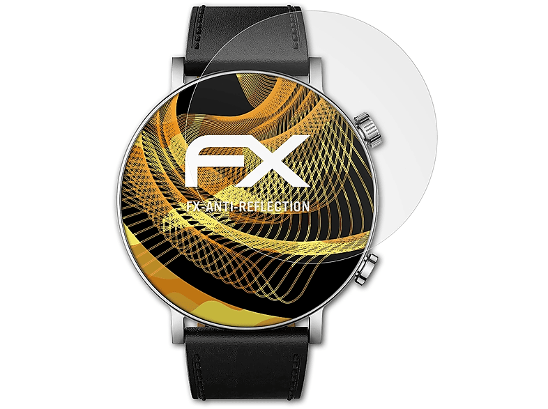 ATFOLIX 3x Amazfit Pro GTR Edition) 3 Limited FX-Antireflex Displayschutz(für