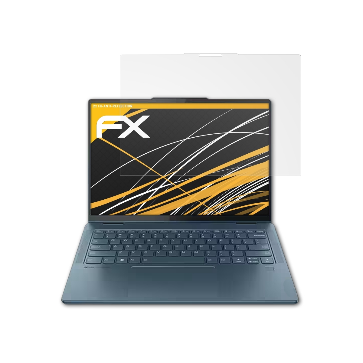 ATFOLIX 2x Yoga Displayschutz(für FX-Antireflex 7 (Gen 8)) Lenovo
