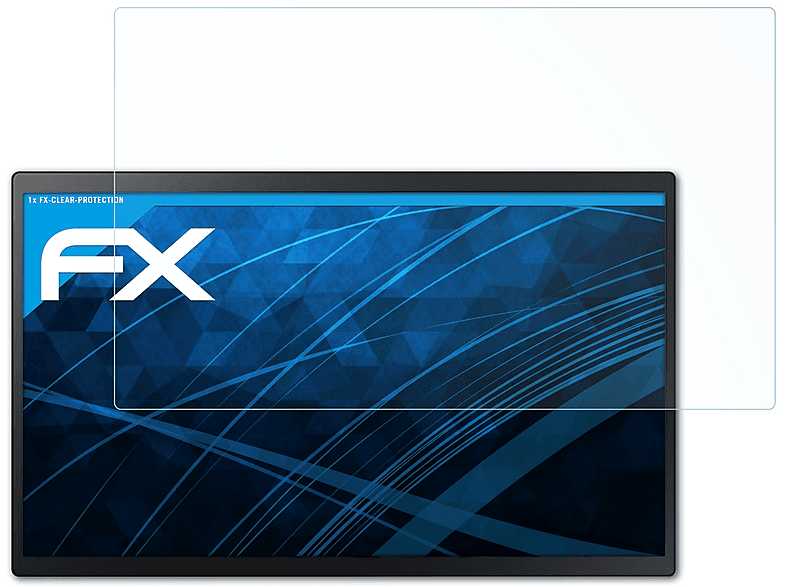 ATFOLIX FX-Clear QBR-TB Displayschutz(für Inch (LH24QBRTFGCXEN)) Samsung 24