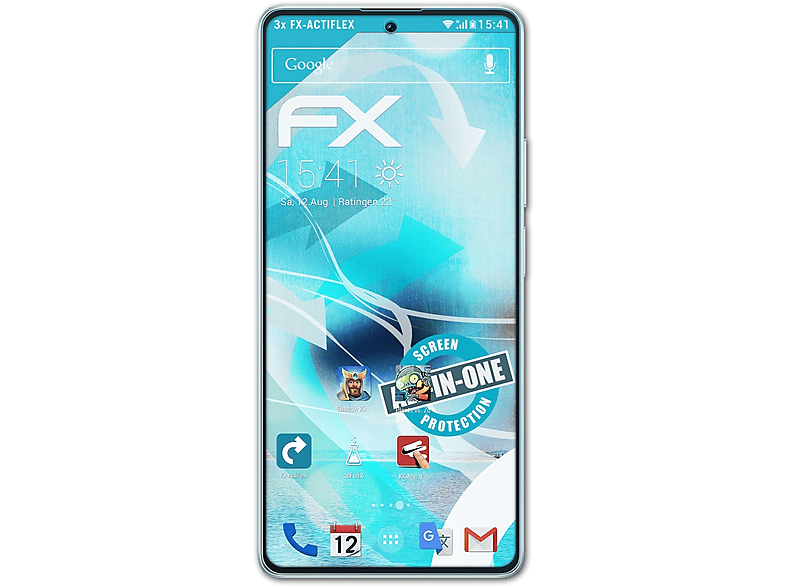 FX-ActiFleX F5) Poco Xiaomi ATFOLIX 3x Displayschutz(für
