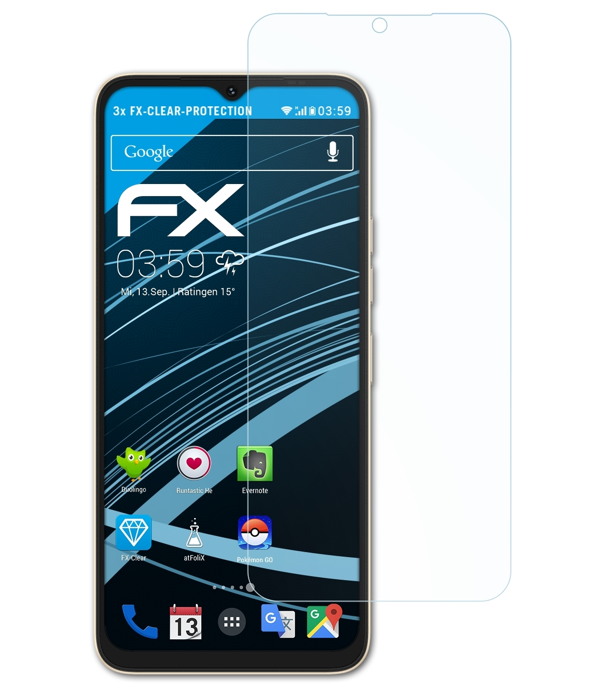 G3 Max) ATFOLIX Displayschutz(für FX-Clear 3x UMiDigi