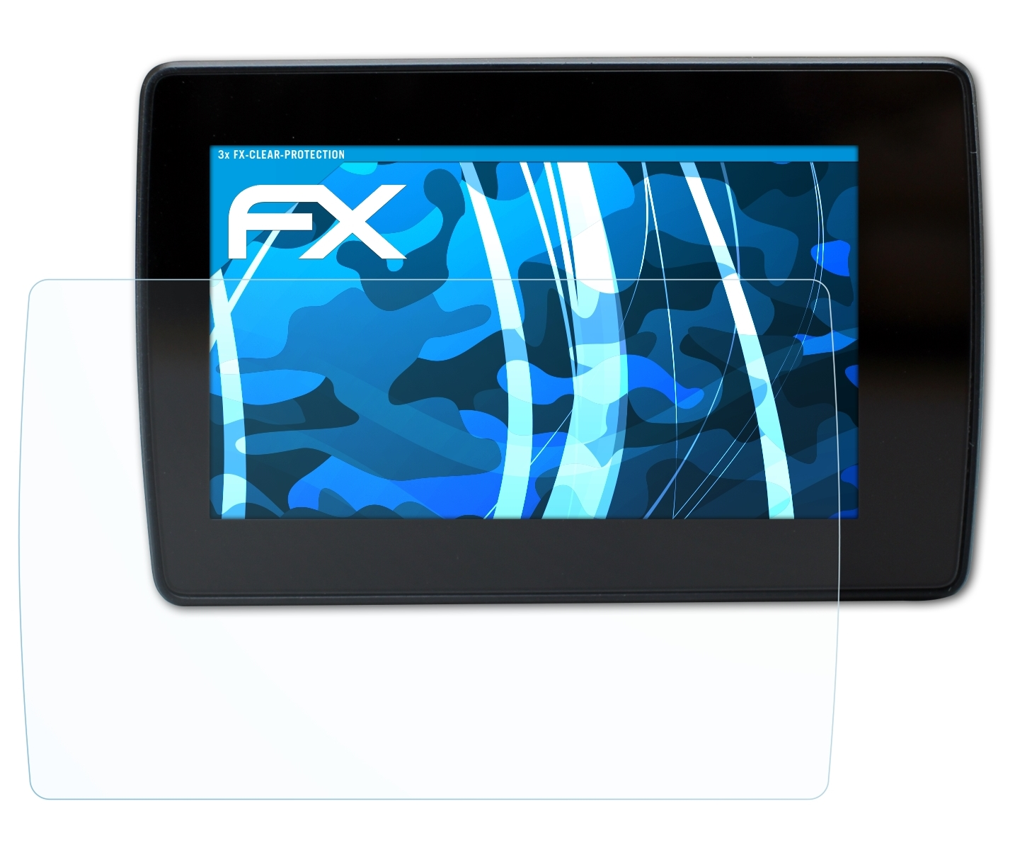 ATFOLIX 3x FX-Clear Displayschutz(für Yi 4K)