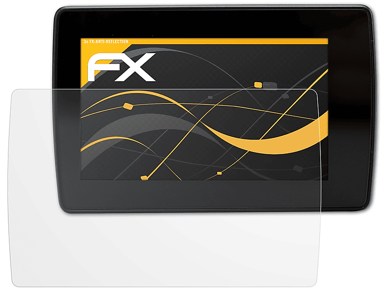 4K) 3x FX-Antireflex ATFOLIX Displayschutz(für Yi