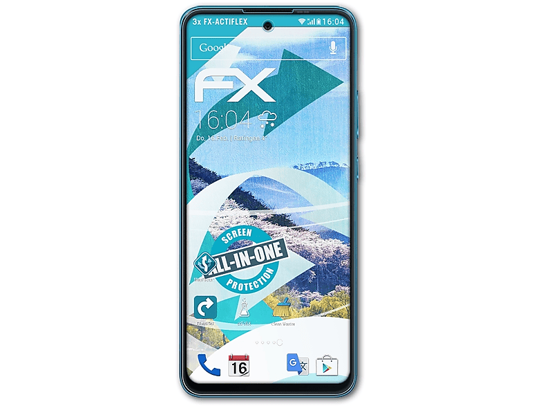 FX-ActiFleX BLU 3x G91s) Displayschutz(für ATFOLIX