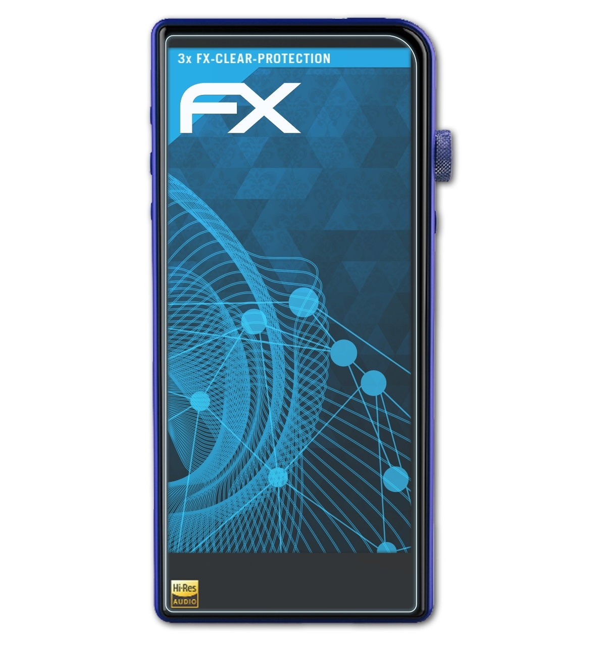ATFOLIX 3x Displayschutz(für FX-Clear M3s) Shanling