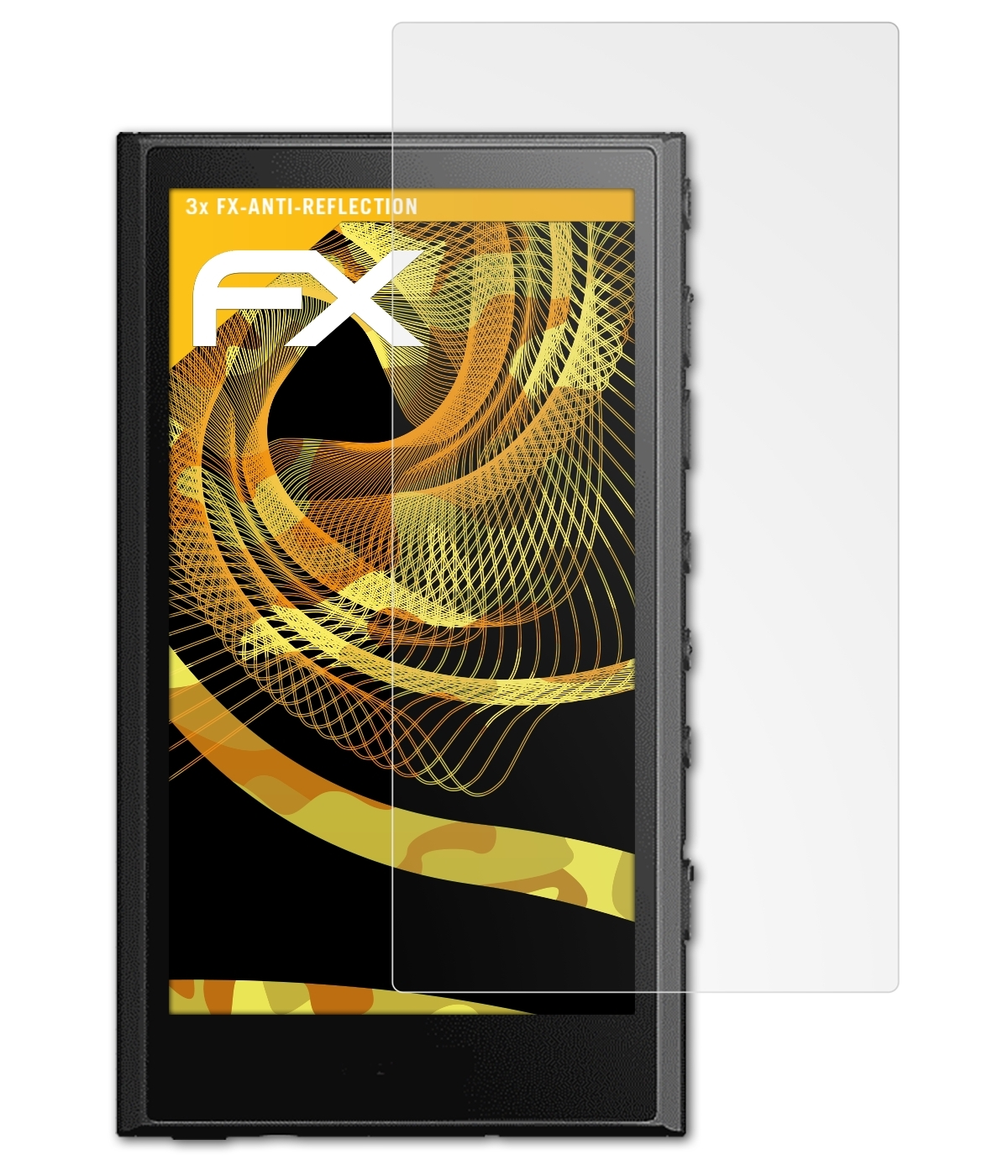 Sony FX-Antireflex 3x ATFOLIX Displayschutz(für Walkman NW-A306)