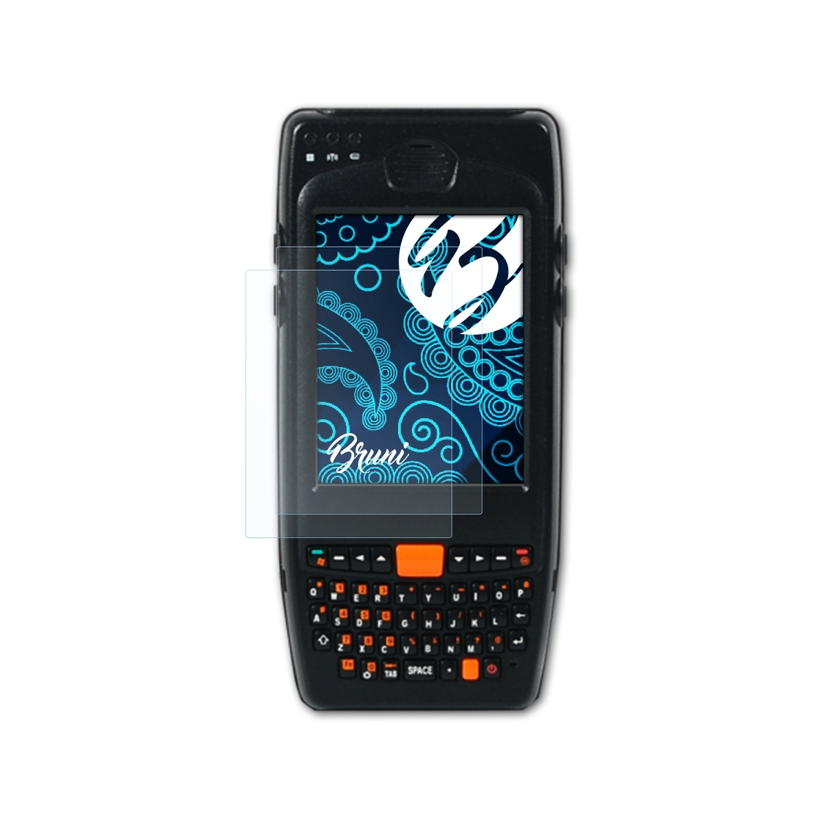 BRUNI 2x Basics-Clear Schutzfolie(für OX10-1G) Mobile M3