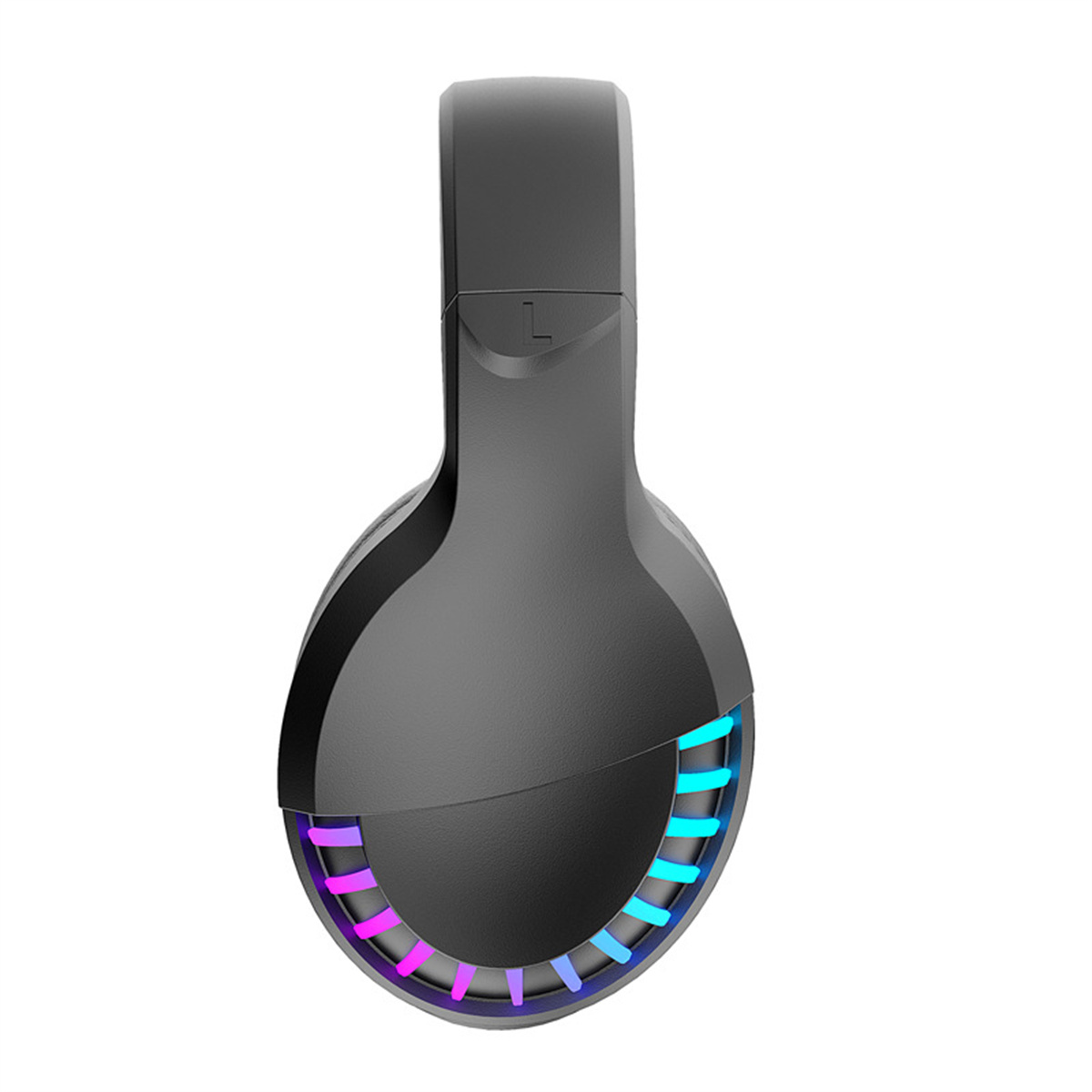 SYNTEK Headset Headset, Wired Kopfhörer Noise Bluetooth Over-ear Bluetooth Schwarzer Gaming Cancelling Kopfbügel schwarz Bluetooth
