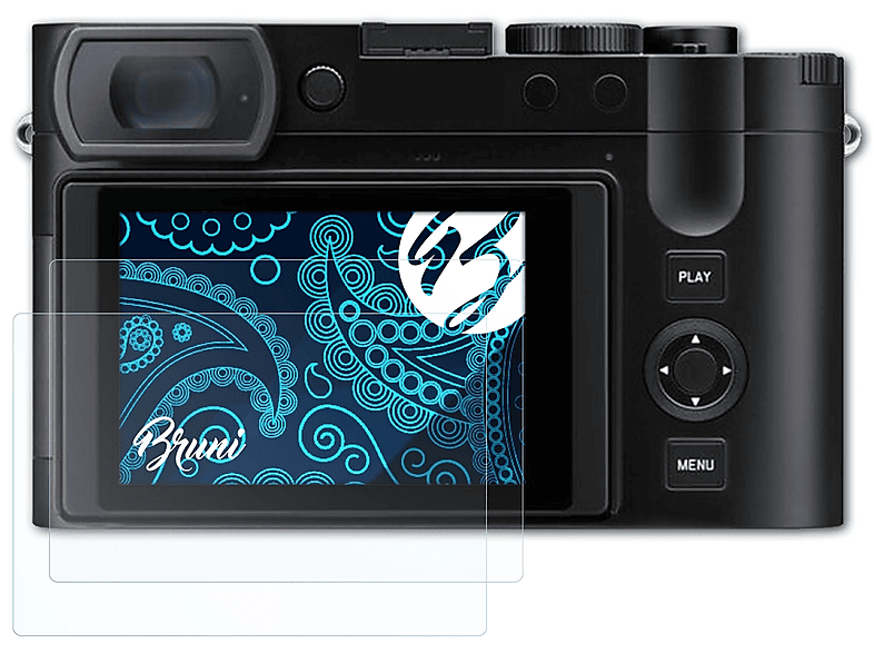 BRUNI 2x Basics-Clear Schutzfolie(für Leica Q3)
