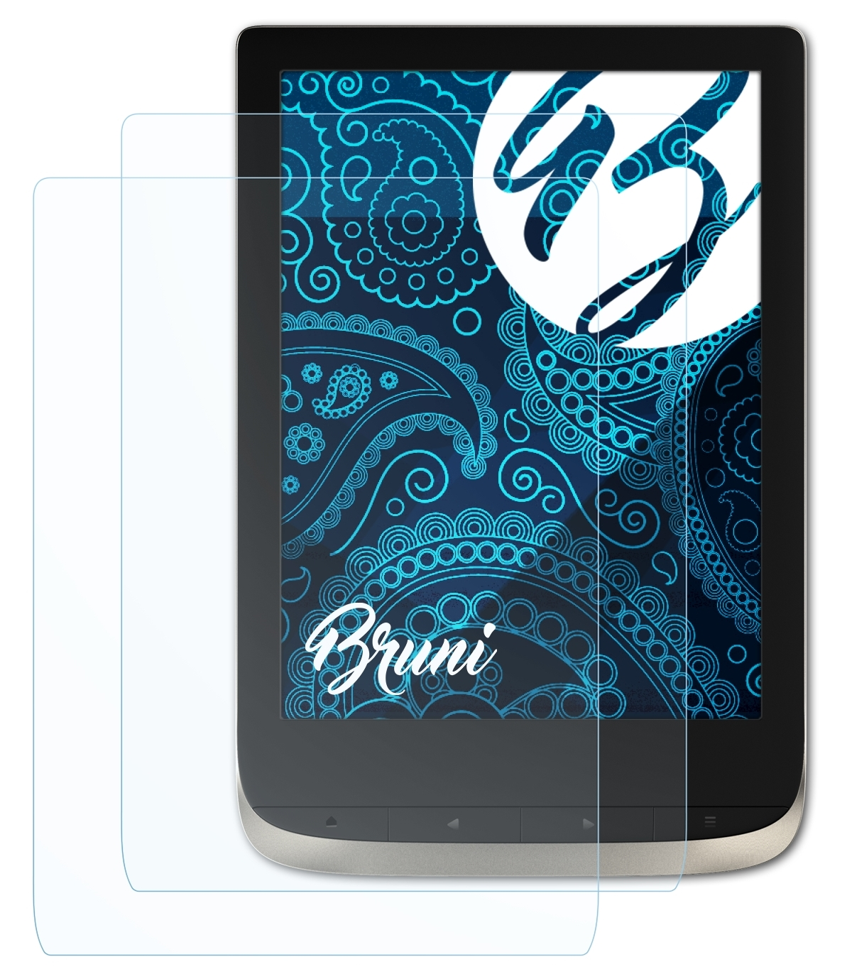 Color) BRUNI Basics-Clear 2x Vivlio Schutzfolie(für