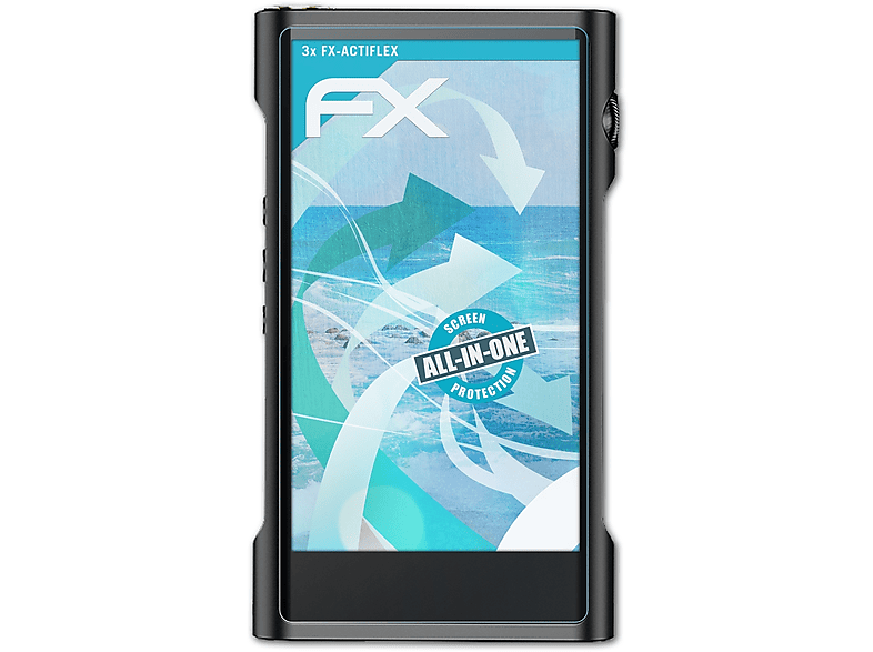 ATFOLIX 3x FX-ActiFleX Displayschutz(für Shanling M8)