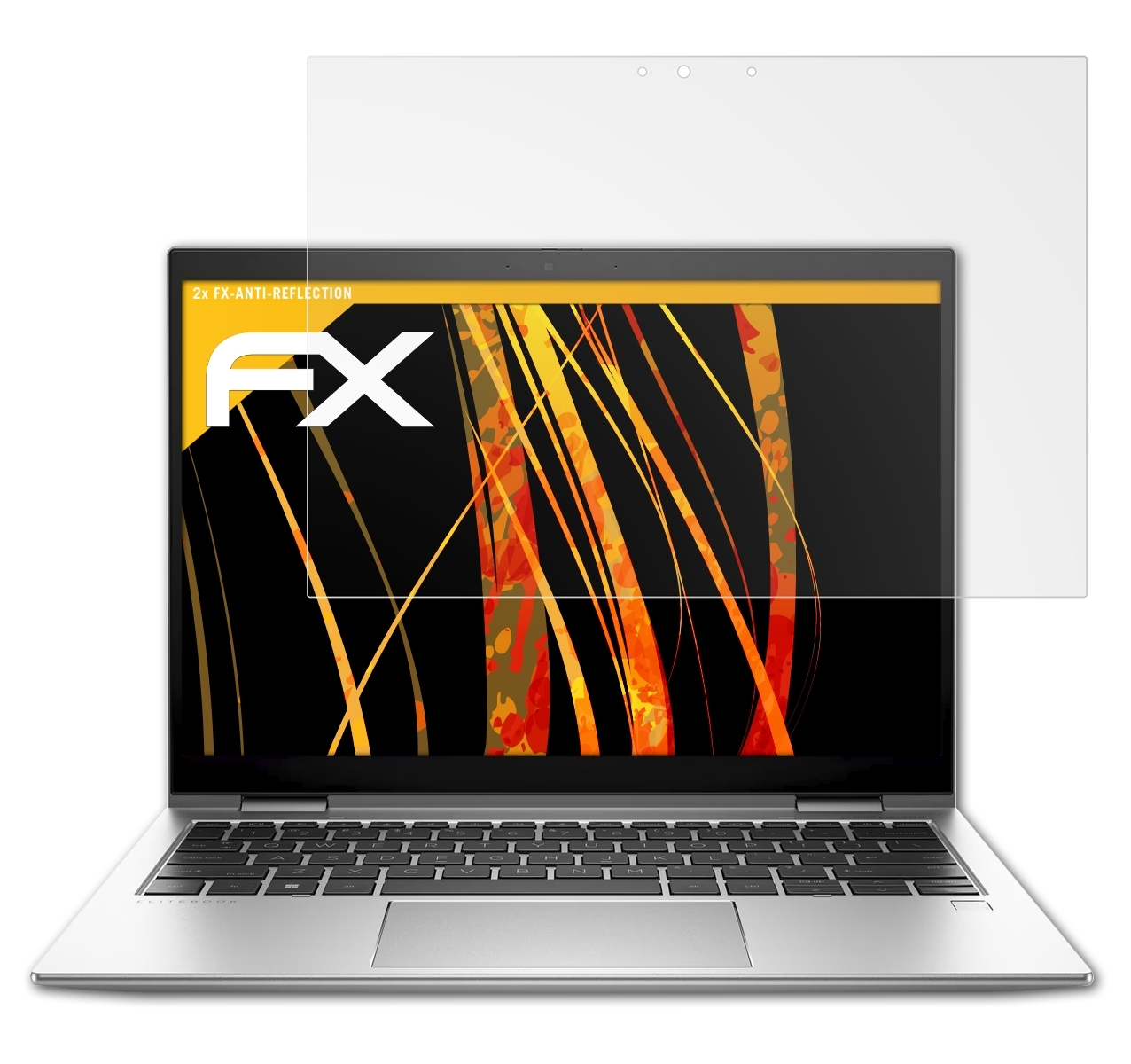 x360 FX-Antireflex G9) 830 2x ATFOLIX HP Displayschutz(für EliteBook